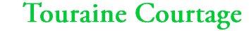 Company name is touraine courtage, based in France.